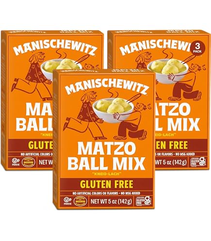Amazon.com : Manischewitz Matzo Ball Mix, 5 Oz. (3 Pack) Easy Prep